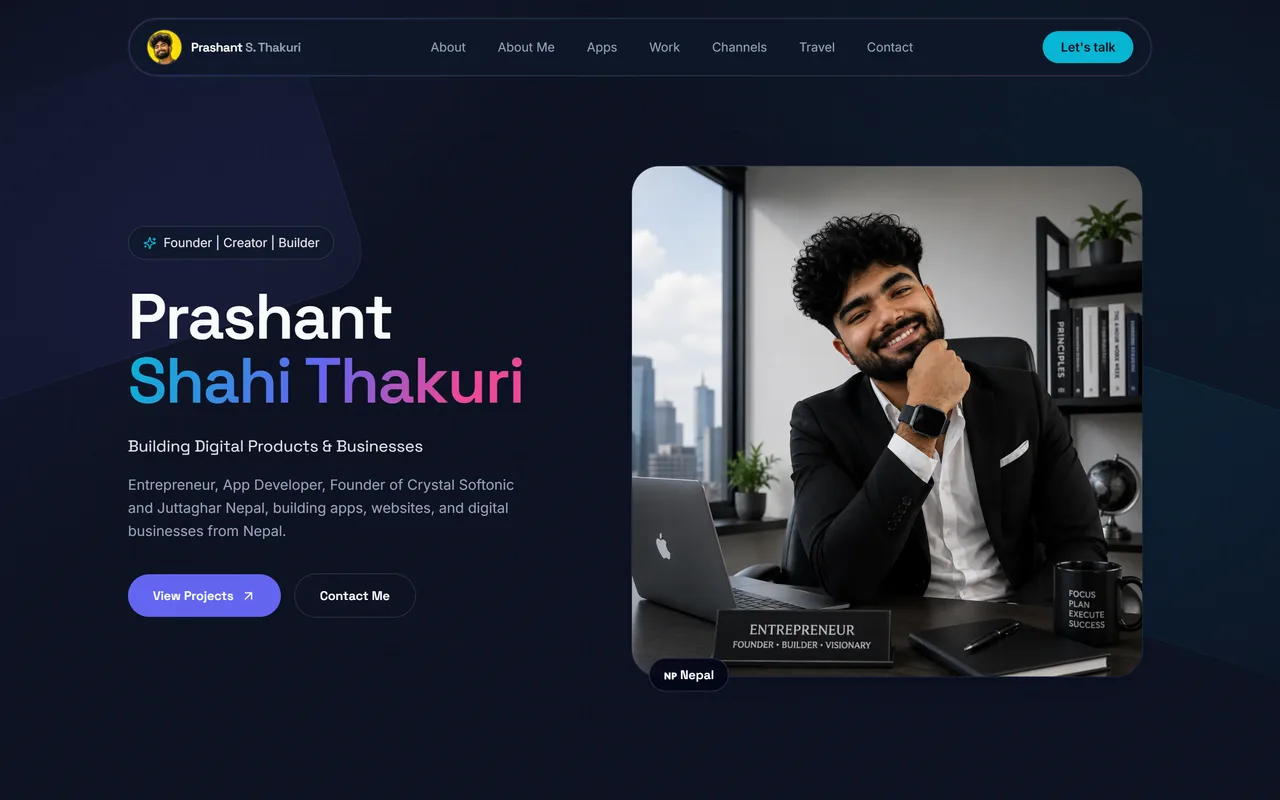 Prashant Shahi Thakuri — preview